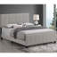 Tufted Upholstered Panel Bed