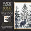 «Christmas Holiday Art», reproduction encadrée Cccxxv - bois massif-1139726498-1139726502