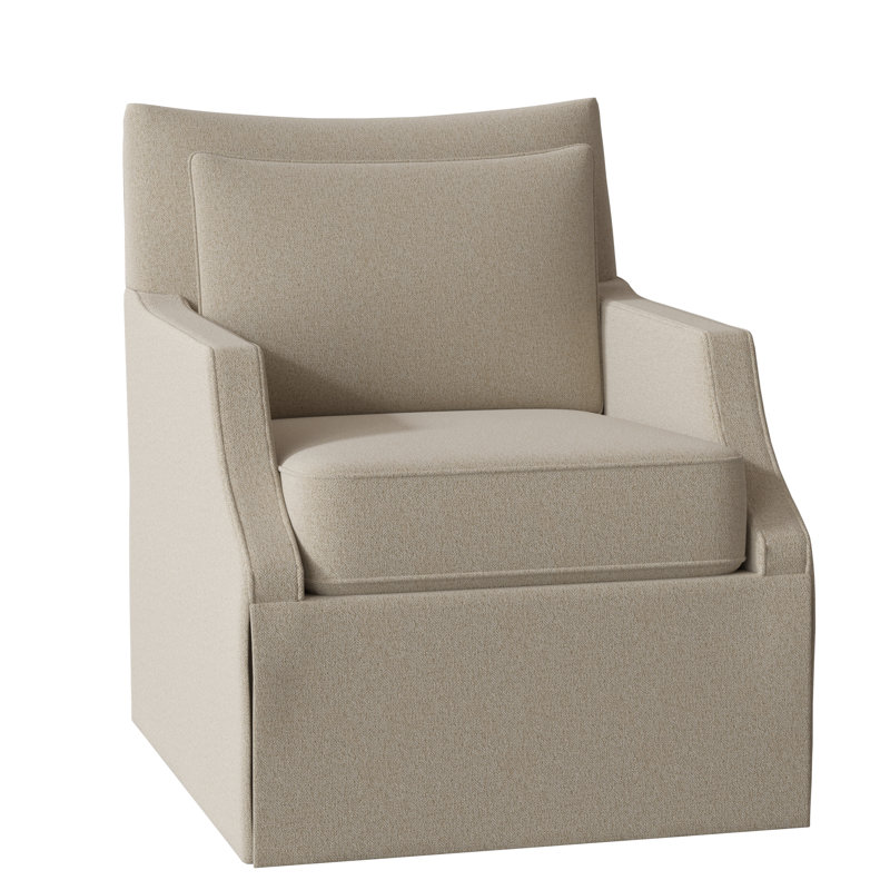Fauteuil l 29 po Holly, 8794 Parchemin polypropylène / oléfine, Espresso