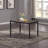Miceli Marble Top Metal Base Dining Table