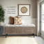 Banc de rangement en bois massif l 47,24 po Elmont