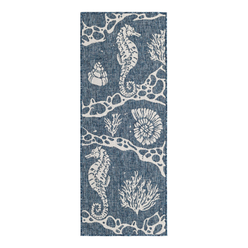 Angelys Indoor/Outdoor Area Rug, Runner 2' x 5'1"