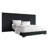 QUEEN SIZE WALL BED IN CHARCOAL GREY LINEN-121422257-96056543