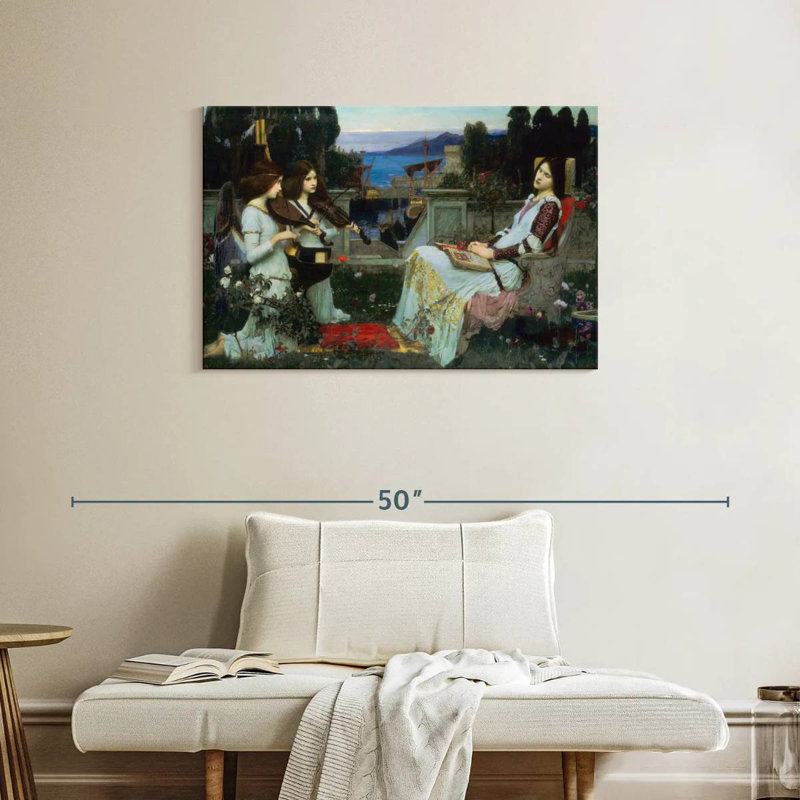 Adella Saint Cecilia, 24" H x 36" W