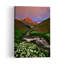 Rainbow Over Dallas Peak Abstract Contemporary Flower Landscape Wall Art Print 1 Piece Wrapped Canvas Wall Art-1841432754
