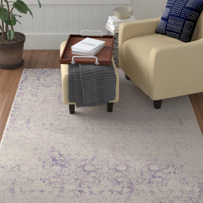 Karsyn Floral Hand Woven Area Rug, Rectangle 201 x 279 cm