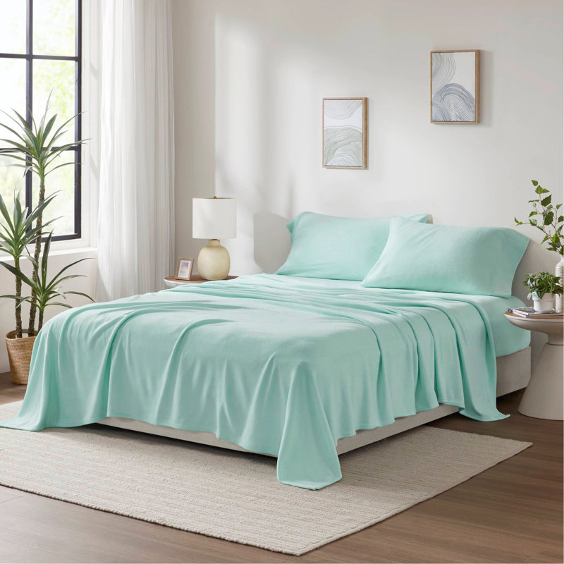 Ensemble de draps 3 pièces Aqua
