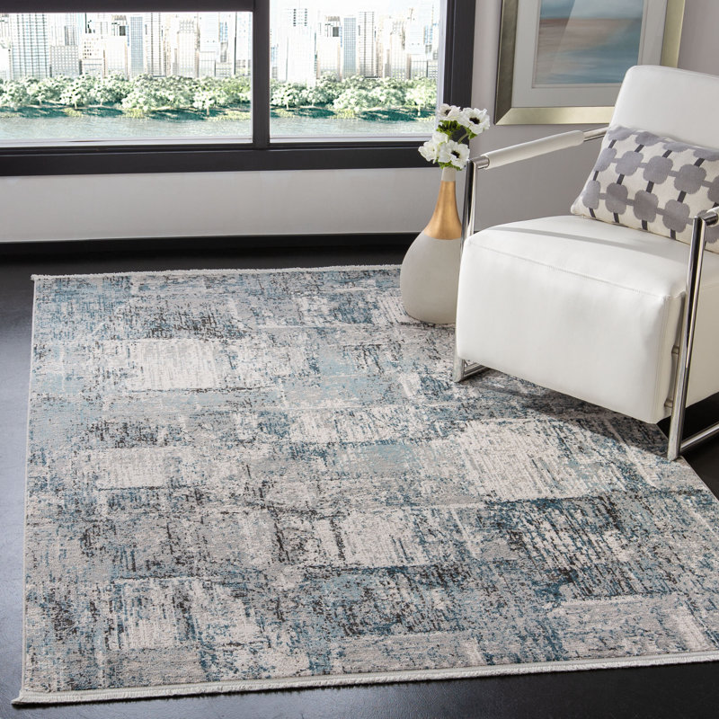 Brodnax Performance Abstract Rug, Rectangle 8' x 10'