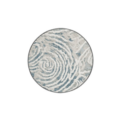 Machine Washable Gray Area Rug