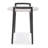 Harhi Glass Top End Table