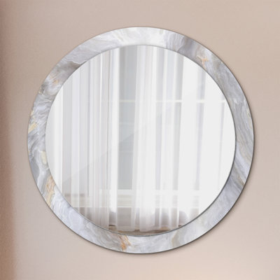 Huldar Glass Flat Wall Mirror