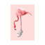 Sneaker Flamingo - Wrapped Canvas Print-1041565414-1041565422