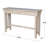 Toby 45.25'' Unfinished Solid Wood Console Table
