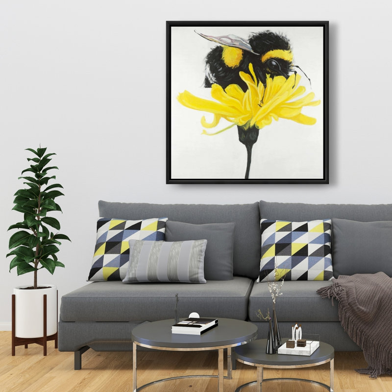 " Bumblebee On A Dandelion "