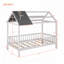 Lit en bois avec clôture Wood House-530858813