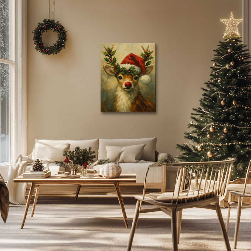 Reproduction sur toile encadrée de P&L Art, H 20 po x l 16 po