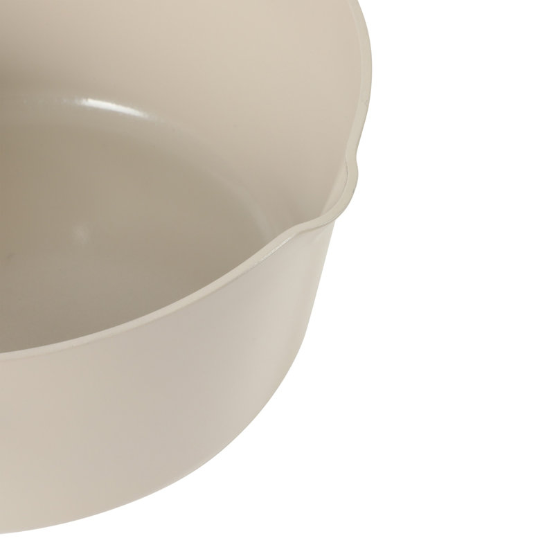 Ensemble de batterie de cuisine 10 pièces Martha Stewart Heathland,  Blanc cassé