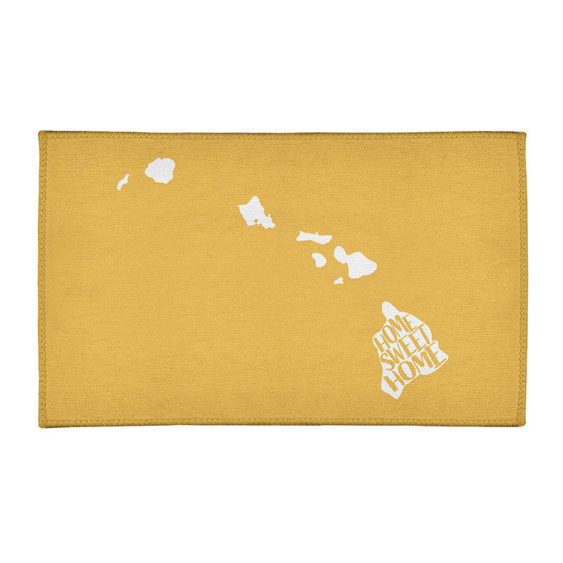Tapis en polyester en polyester pour la maison, Rectangle 3 pi x 5 pi