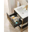 Meuble-lavabo simple avec plateau Gunvald 24