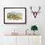 Two Hares by J.W. Audubon - Picture Frame Painting Print-55614703-55614704