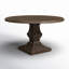 Colbourne 48" Round Dining Table In Weathered Mango
