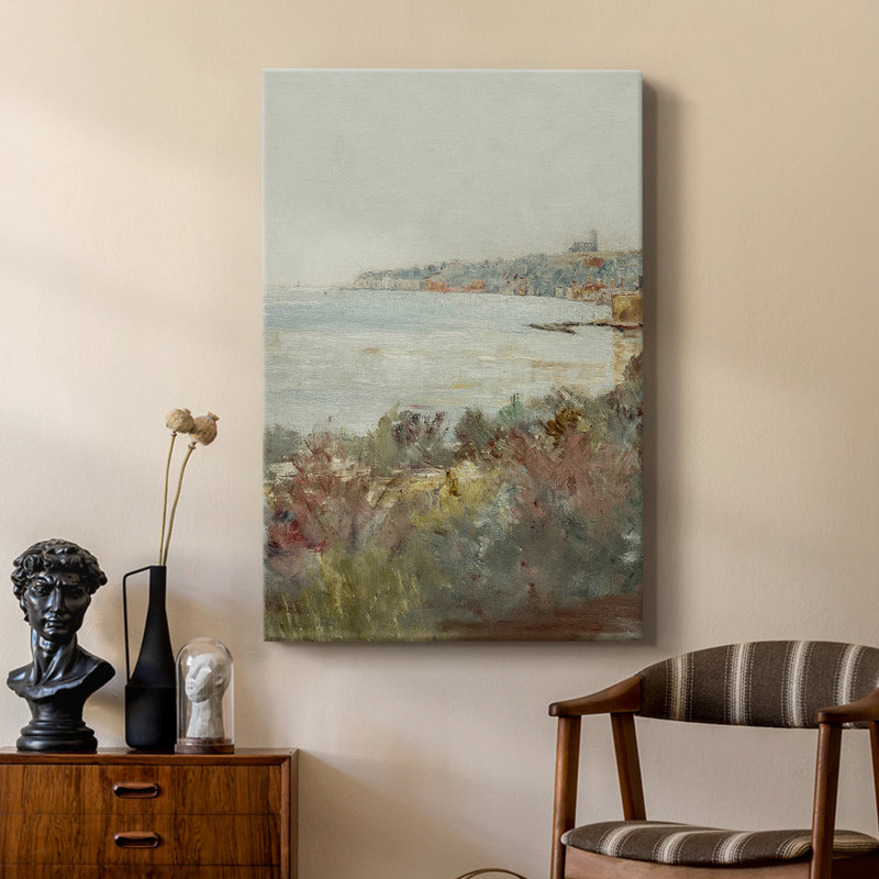 Paysage rétro CCxxvi - galerie Cavas sur mesure, H 48 po x l 32 po
