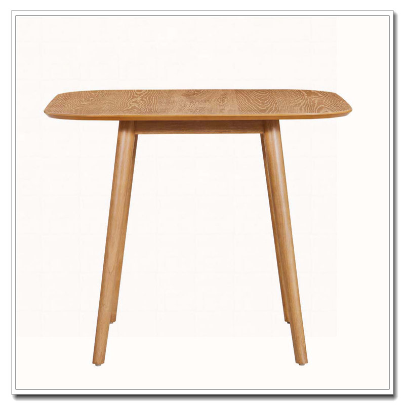 Wood Square Dining Table, Natural