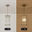 Luminaire suspendu en cristal 1 lumière Levona-534144657