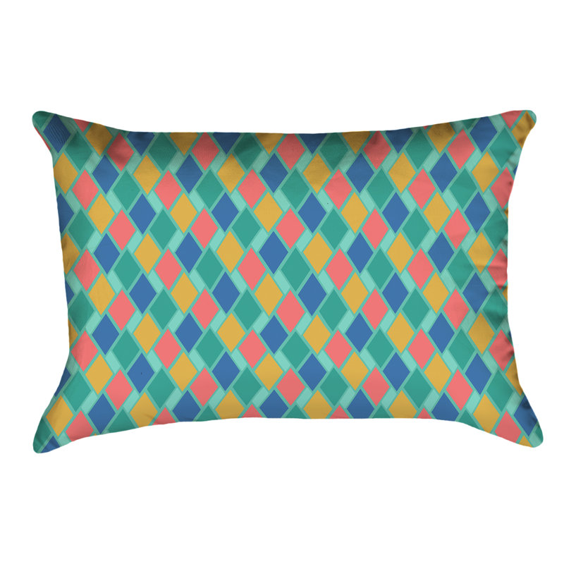 Housse de coussin Katelyn Elizabeth, Vert, Faux lin