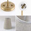 2-light Linen Fabric Shade Wall Sconce