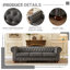 Canapé 88,5 po Chesterfield-1512176491