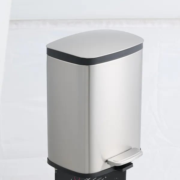 SSTC003-5L-S, Stainless Steel Kitchen Trash Can, 5L