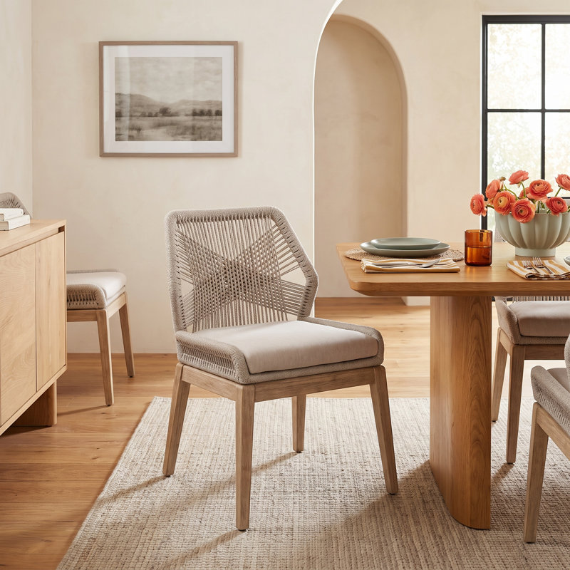 Gurnelle Mitali Cross Back Side Chair, Pumice