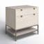 Trey 2 - Drawer Solid Wood File Cabinet-1255537439