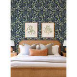 Mildred Black Botanical Trail Wallpaper