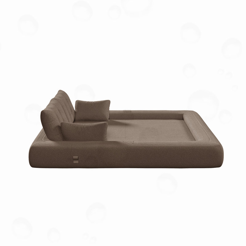 Canapé-lit pliable multifonctionnel, Ourson brun
