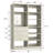 Closet System with Drawers, Mirrors and Shoe Racks-852815904