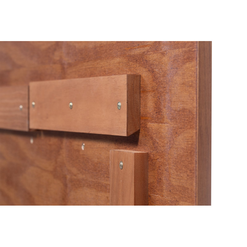 Antoya Pharr Flat Panel Headboard, Brown
