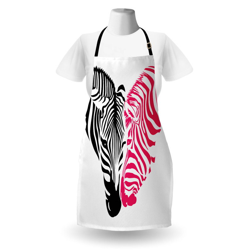 No Pattern Bib Apron