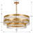 Swanner 6 - Light Dimmable Tiered Chandelier-1191460683