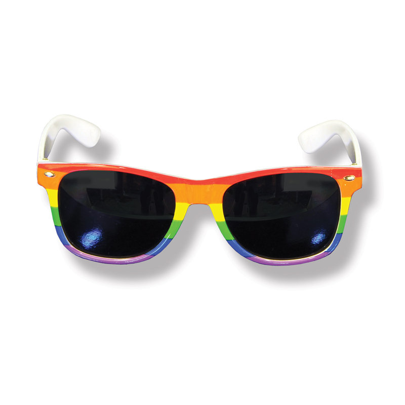 Verres arc-en-ciel - paquet de 6