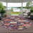 Machine Washable Indoor/Outdoor Chantille ACN2945 Floral Rug-128961560