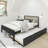 Brubaker Kids Platform with Trundle-318912513-326790048