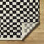 Damier Wool Patchwork Area Rug-545641593