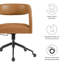 Chaise de bureau en cuir Pinnacle-107225236