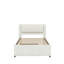 Lit plateforme double avec lit gigogne et lit gigogne double
