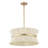 19.7" Modern Coastal 6-Light Rope Drum Chandelier-1419464538-1419464536