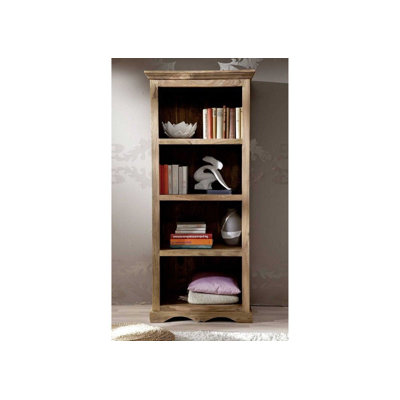 Leeds 175 cm H x 75 cm W Solid Wood Standard Bookcase
