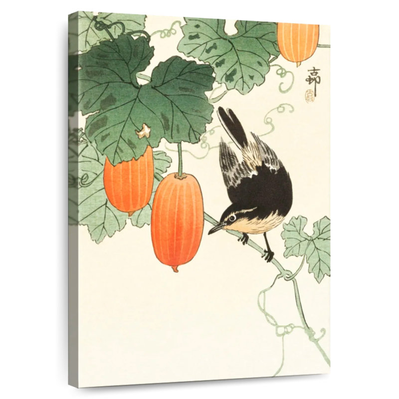 Brampt Bird And Khaki, 30" H x 20" W