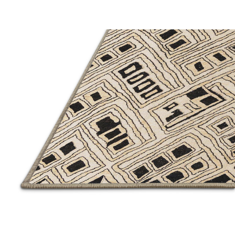 Abstract Indoor Rug, Rectangle 3' x 5'